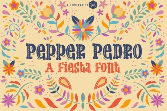Pepper Pedro Font